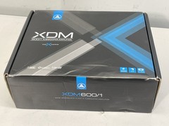 JL Audio XDM600/1 600W Monoblock Class-D Subwoofer Amplifier – Black