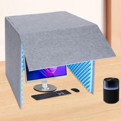 Desktop Soundproof Cover – Portable Isolation Booth for Vocal Recording