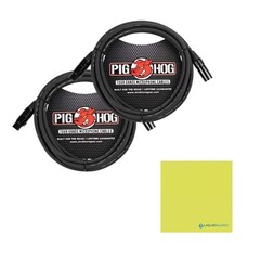 Samson C02 Pencil Condenser Microphones Bundle with 2X 10ft Pig Hog 8mm Tour…