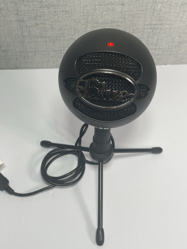 Blue Snowball iCE USB Microphone Black with Desktop Tripod Stand