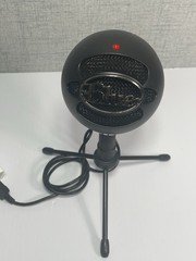 Blue Snowball iCE USB Microphone Black with Desktop Tripod Stand