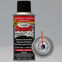 CAIG DeoxIT D5S-6 D5 5% Spray Contact Cleaner 5oz