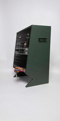 12U Studio Rack Green with handles