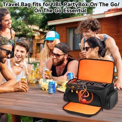 Carrying Case Compatible with JBL Partybox on the Go Speaker Travel Storage Tote