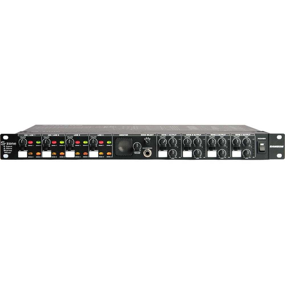 Samson S-Zone Rackmount Zone Mixer