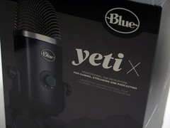 Blue Vo!CE Yeti X USB multi-pattern microphone mic LED lighting blackout black