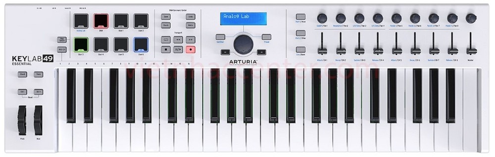 Arturia KeyLab Essential 49 USB MIDI Controller Keyboard New With Software