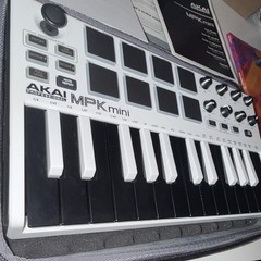 Akai Professional MPK mini 25-Key USB MIDI Controller Arp Pads Knobs Case