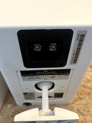 JBL Control 25AV Speaker (Pair) White, Wall Mount Bracket, Lightly Used