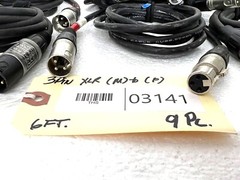 Neutrik 3 Pin XLR (M) To (F) 6FT Signal Cable #03141 (One) TRUEHEARTSOUND