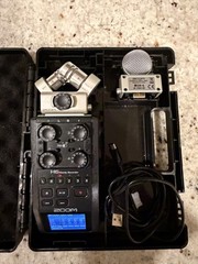 Zoom H6 Portable Recorder Six-Track Portable Recorder With Mic Attachments
