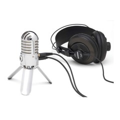 Meteor Mic USB Condenser Podcasting Podcast Recording Desktop Microphone