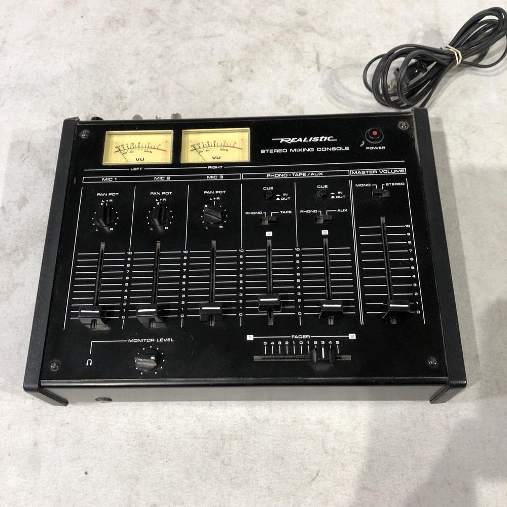 VTG Realistic Stereo Mixing Console Model 32-1200C