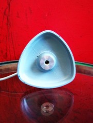 Vintage RARE 1950’s Lafayette PA-104 Dynamic microphone w stand WEAK # 2