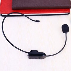 FM Wireless Microphone Headset Megaphone Radio Mic For Loudspeaker For Teaching
