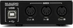 M-Audio MIDISport 2×2 Anniversary Edition 2-in/2-out MIDI interface – Brand New!