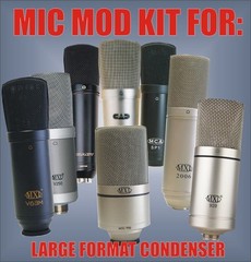 Microphone Mic Mod Kit for CAD GXL2200 GXL2400 GXL2200BP Apex NADY SCM800 SCM900