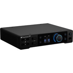PreSonus Quantum HD2 Interface w/Eris 2nd Gen Pair & SUB8BT, Cables & Stands