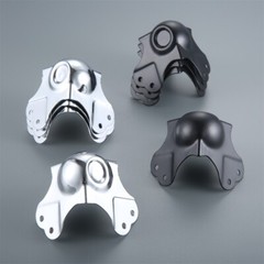 4Pcs Corner Protector for Tool Box Luggage Edge Corner Guard Bumper Concave Ball