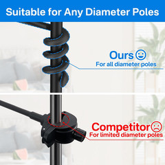 Universal Mic Stand Phone Holder Flexible Mount