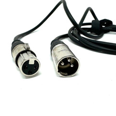 Amazon Basics XLR Male to Female Microphone Cable – 6 Ft, Black, Open Box