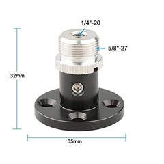 CAMVATE Microphone Table Mount with 5/8″-27 Thread