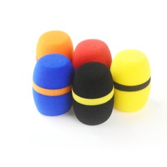 5 Color Microphone Windscreen Foam Cover Sponge, for Sennheiser MD 42, MD 46