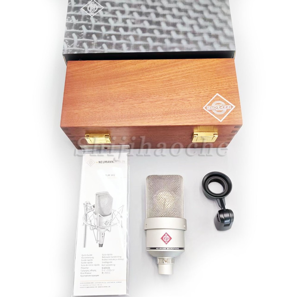 Silver TLM103 Neumann Wired Condenser Microphone Matte NEW