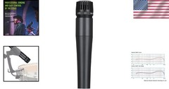 Professional WM57 Dynamic Cardioid Microphone – Ideal for Vocals & Instruments