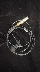 DPA Mini 4080 Miniature Cardioid Lav 4080-DC-D-B00 & DAD6010 Microdot to TA4F