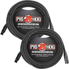 PHM30 High Performance 8Mm XLR Microphone Cable, 30 Feet – 2 Pack