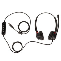 Telephone Headset Volume Adjustment Microphone Mute USB Binaural Customer S KDWZ