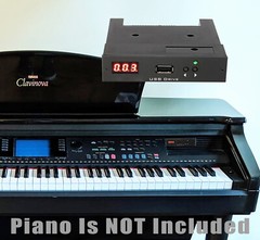 Floppy Disk Emulator Simulation USB Drive for YAMAHA Keyboards Digital Pianos