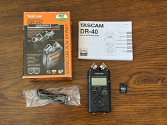 Tascam DR-40 Portable Digital 24 Bit Recorder
