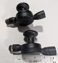 TWO (2) SENNHEISER WM1/216 Wall/Ceiling Mounts w/5/8″ thread & 3/8″ Adapters