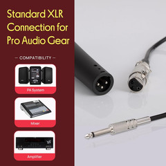 Pyle Professional Dynamic Vocal Microphone – Moving Coil Dynamic Cardioid Unidir