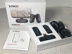 P1/P2X Wireless Lavalier Microphones(2) USB-C Lapel Clip 2.4 GHz Synco