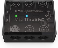 High-Precision MIDI Hub with USB-C Power – Lightweight for On-the-Go Musicians