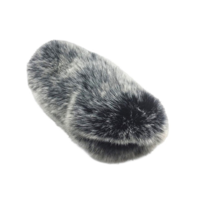 Reliable Synthetic Furry Wind Muff Cover For DSLR Microphone Clear Sound Capture