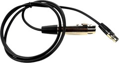 HQRP 4-Pin Mini TA4F to XLR(F) Microphone Adapter Cable for Shure WA310