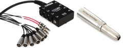 Hosa Little Bro‘ 6×2 Sub Snake – 20 foot + Hosa GXJ-235 Value Bundle