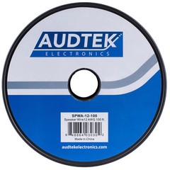 Audtek SPWA-12-100 12 AWG Speaker Wire 100 ft. Spool