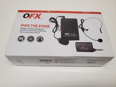 QFX M-309 Wireless Microphone System(Lavalier mic + wireless receiver)