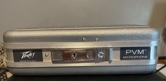 Lock Box with Key. Hard shell Peavey PVM Microphone Case. New Condition