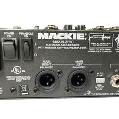 Mackie 1402-VLZPRO Professional Audio 14-Channel Mic Line Mixer Ships FREE