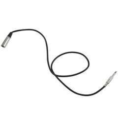 XLR 3-Pin Male To 1/4″ Plug TS Microphone Mono Cable Unbalanced Shielded Audio