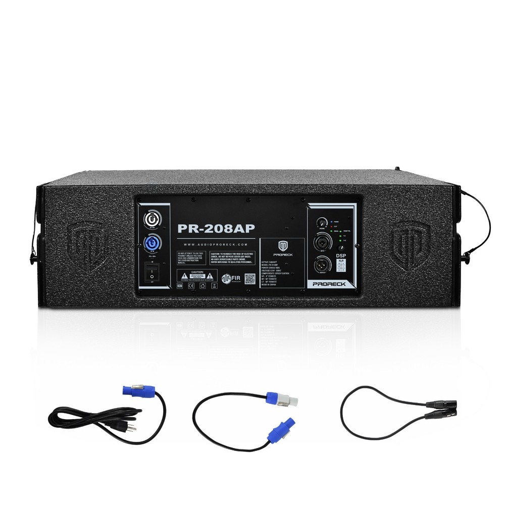 PRORECK 208AP 4000W Line Array Speaker System x1 sigle(Single Unit with Flying )