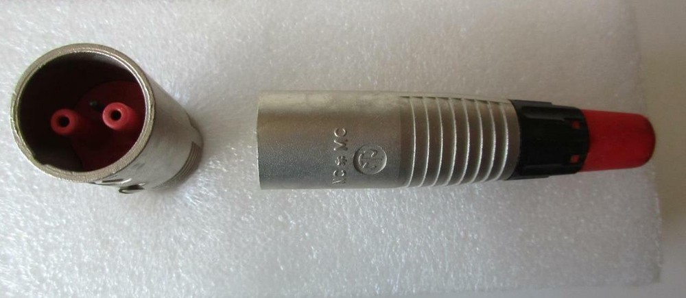 1X NEUTRIK 2-pin Mains Connector NC LNE MC Male Cable Mount 250VAC @ 5 Amps NOS