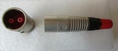 1X NEUTRIK 2-pin Mains Connector NC LNE MC Male Cable Mount 250VAC @ 5 Amps NOS