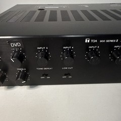 TOA A-903MK2 900 Series II Amplifier w/ (2) U-01 Input Modules
